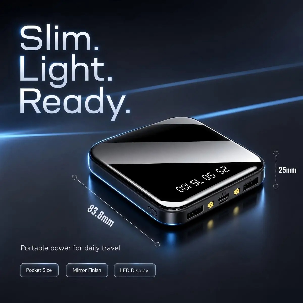 Batterie externe de 10 000 mAh