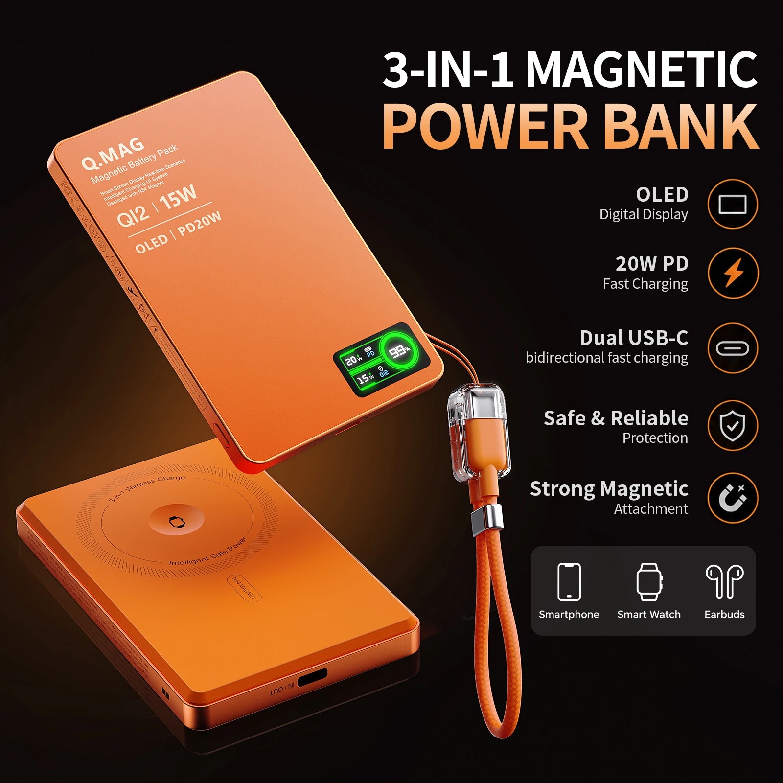 Orange 10000mAh